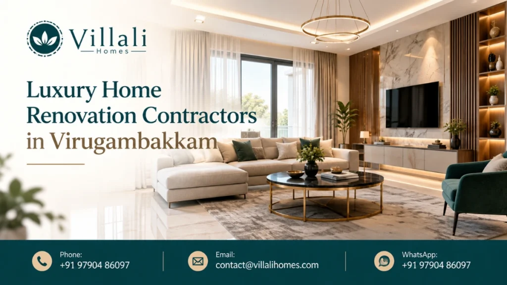Luxury Home Renovation Contractors in Virugambakkam